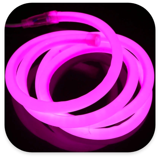 LED Flex Neon PVC Round 360°
